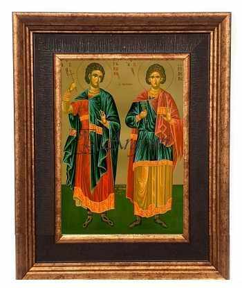 Sf. Mucenic Paramon și Sf.Filimon icoana
